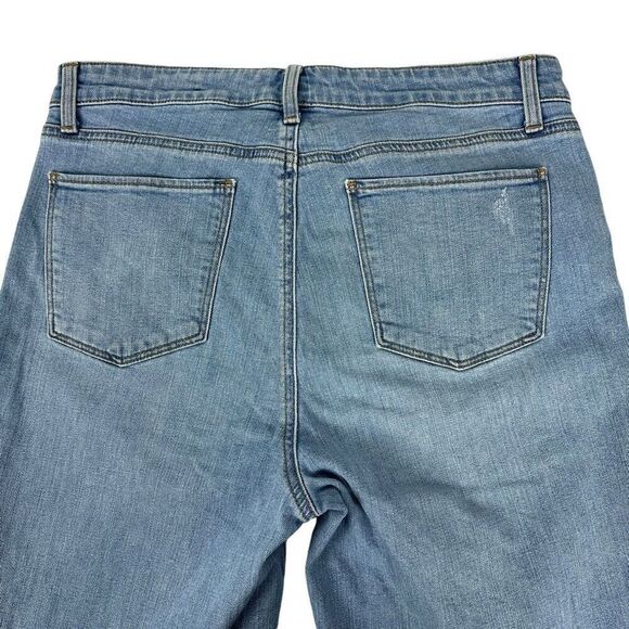 Talbots Flawless Straight Crop Jeans size 10 - Picture 7 of 10